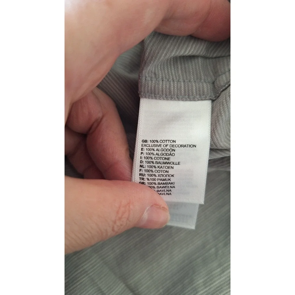 The North Face Shirt Men's XXL Gray Short‎ Sleeve Cotton Button-Up